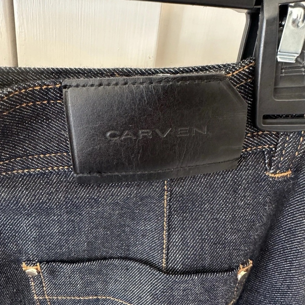 CARVEN PARIS Dark Denim Jean Skirt | FR 38 US 6 - Picture 12 of 15